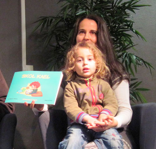 Florence Drenou et son fils Judikael présente son premier livre SKOL KAEL